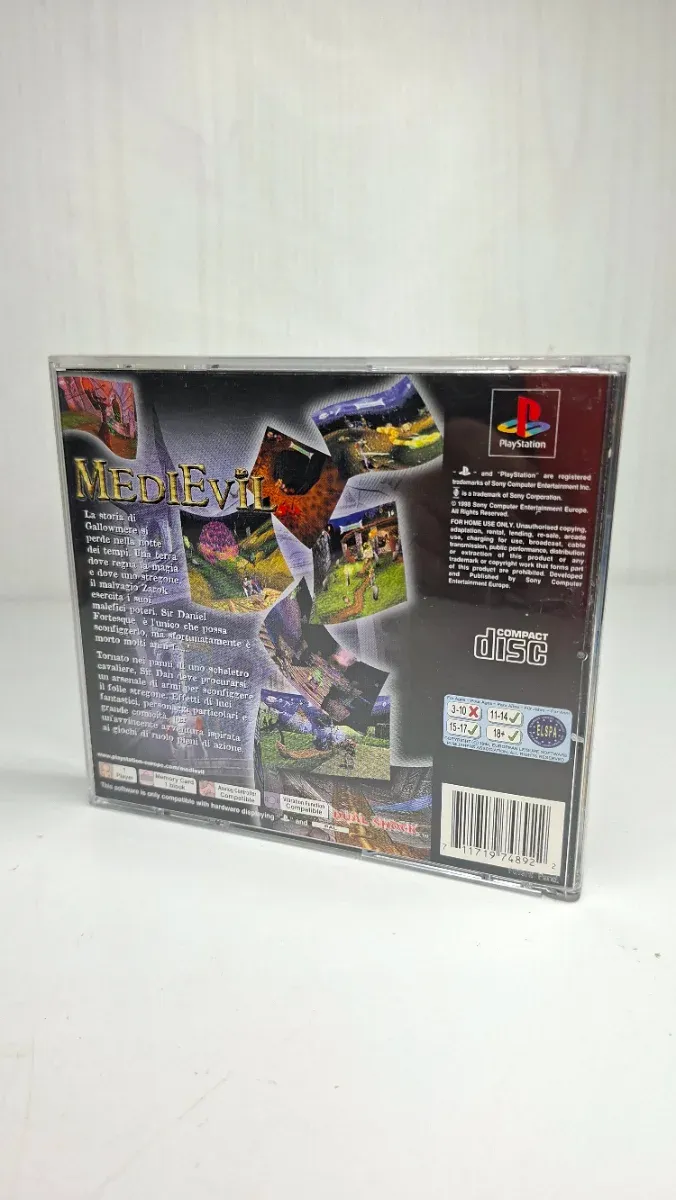 Medievil PS1 PAL-ITA Completo afbeelding 2