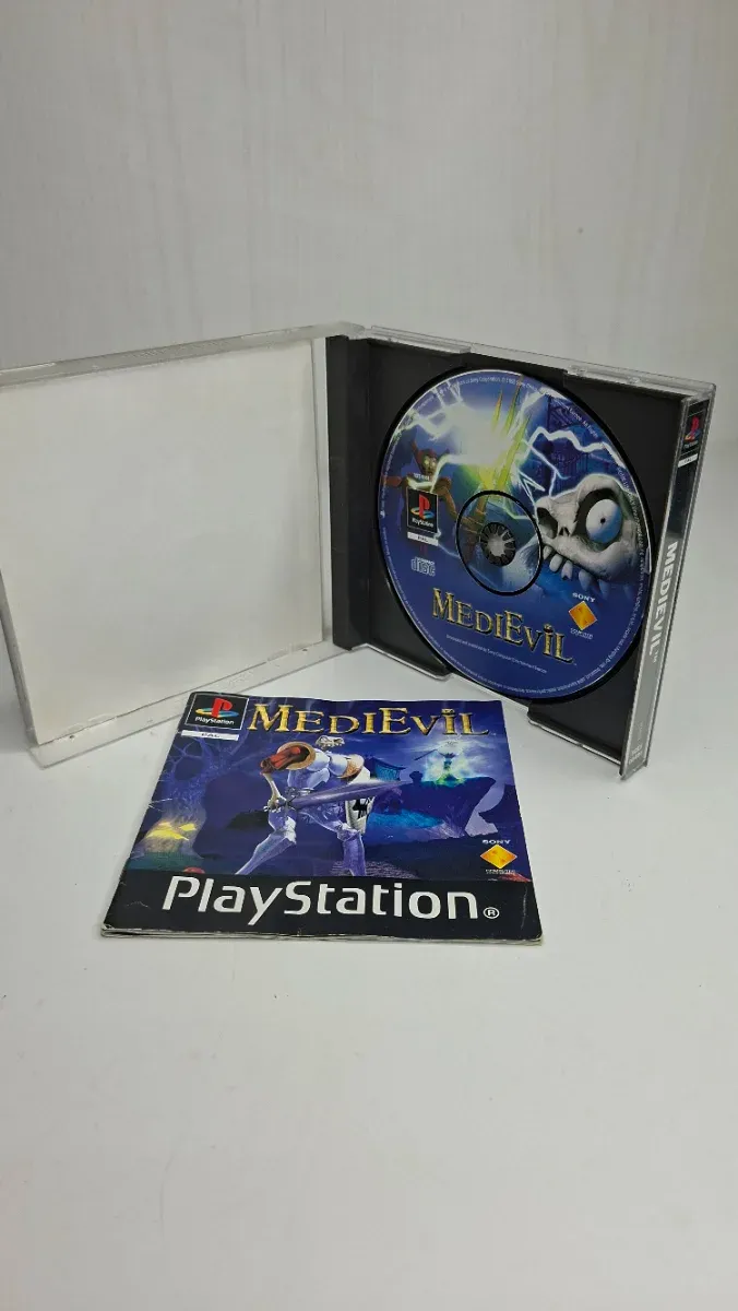 Medievil PS1 PAL-ITA Completo afbeelding 3