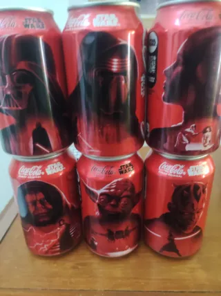 Set di lattine Coca Cola Star Wars