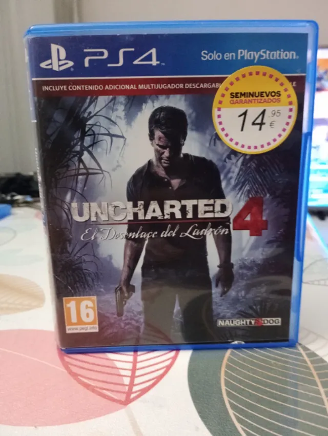 UNCHARTED 4 PS4: El Desenlace del Ladrón