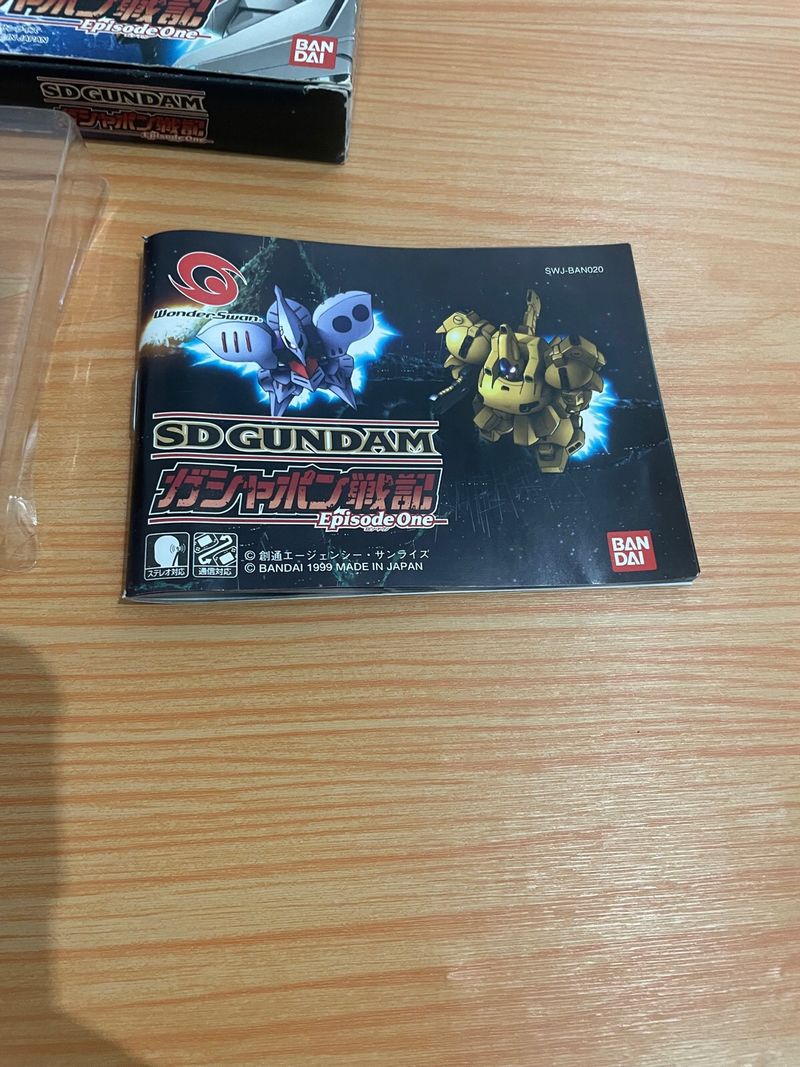 SD GUNDAM GASHAPON SENKI WONDER SWAN JAP afbeelding 3