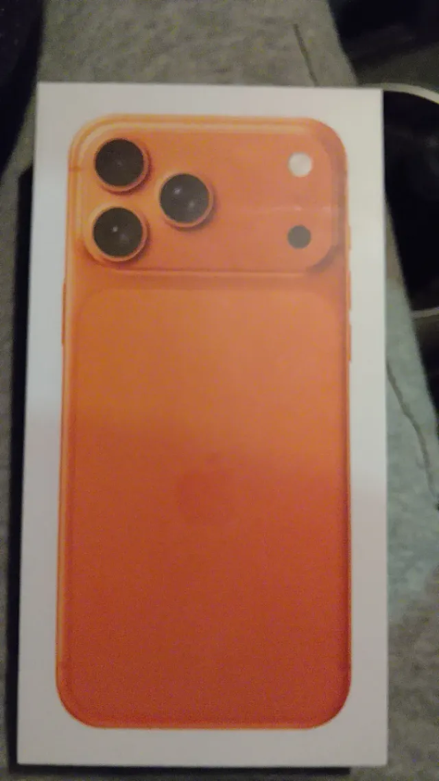 iPhone Naranja Caja Sellada