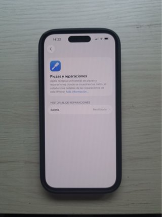 Batería iPhone 14 Pro SIN MENSAJE - 100% Salud
