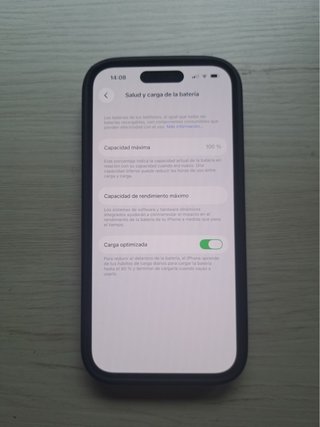 Batería iPhone 14 Pro SIN MENSAJE - 100% Salud