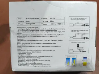 Xenon H7 HID 6000K 55W