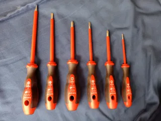 Juego 6 Destornilladores Eléctricos Haupa 1000V