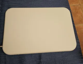 Mesa colgante terraza blanca 50cm