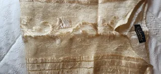 Túnica de boda beige/dorada Talla L sin estrenar