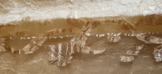 Túnica de boda beige/dorada Talla L sin estrenar