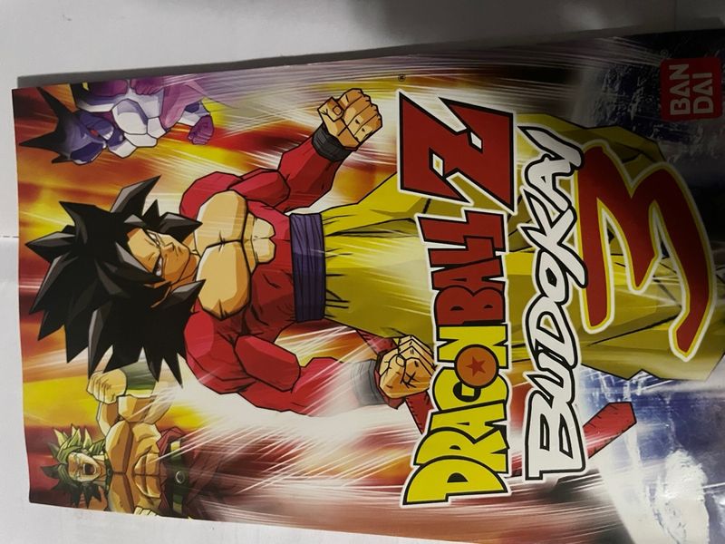 Manual del juego PS2 Dragon Ball Z Budokai 3
