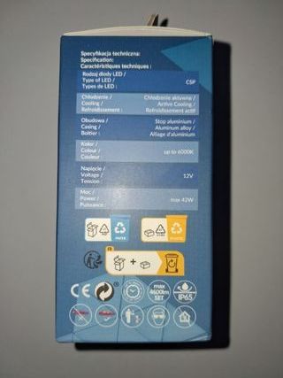 Luz LED Coche HIR2/9012 Nueva