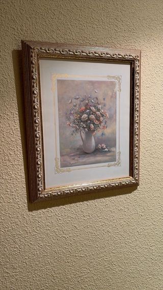 Lote Cuadros decorativos flores