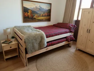 Cama nido de madera