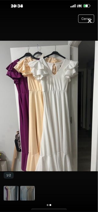 Bata Rociera Lycra Blanca Talla Única