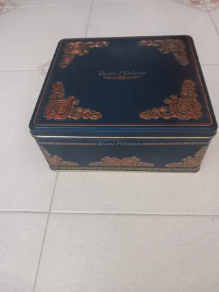 Scatola in latta Tesori d'Oriente