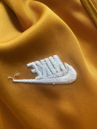 Felpa Giacca Nike Zip Vintage Arancione M