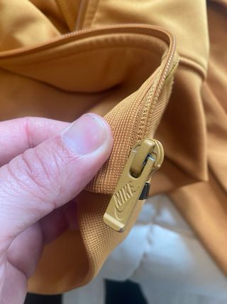 Felpa Giacca Nike Zip Vintage Arancione M