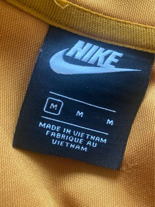 Felpa Giacca Nike Zip Vintage Arancione M