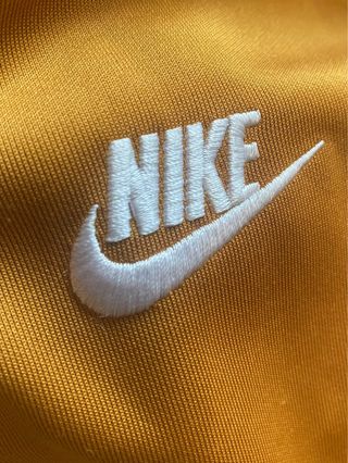 Felpa Giacca Nike Zip Vintage Arancione M