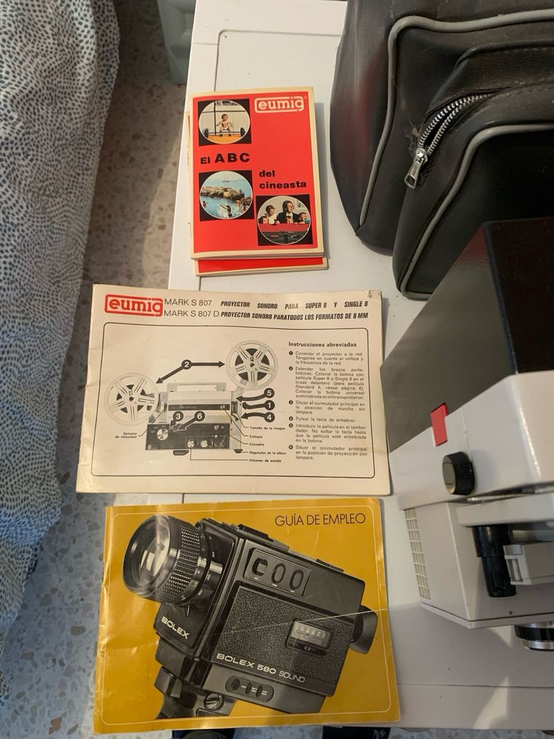 Proyector Eumig Mark S 807 Super 8 afbeelding 2