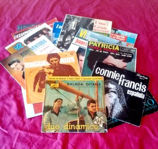 Lote Vinilos Años 60 Twist Pop y Rock Español