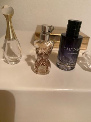 Colección Miniaturas Perfumes Dior, DG, Lancôme