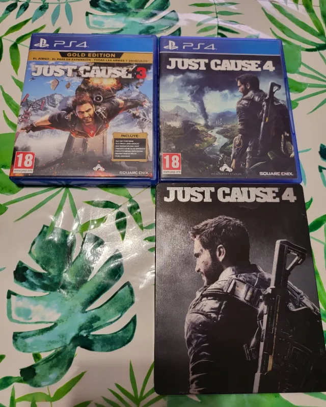 Pack Juegos Just Cause 3 y 4 PS4