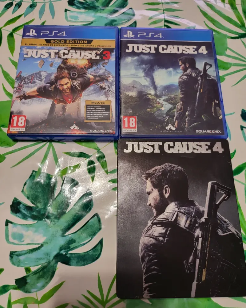 Pack Juegos Just Cause 3 y 4 PS4