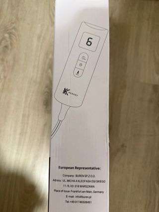 Manta Eléctrica calienta camas REDKEY 150x80cm