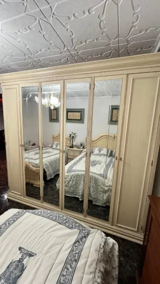 Dormitorio clásico 2 camas 1,05