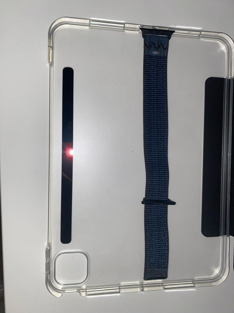 Correa Nike Sport Loop Negra/Azul 46mm afbeelding 2