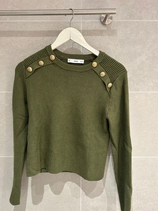 Jersey Mango verde botones