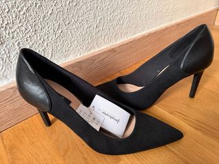 Zapatos de tacón negros Stradivarius