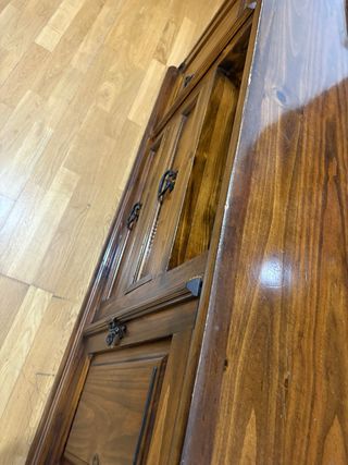 Mueble TV madera rústico