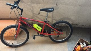 Bicicleta BMX Roja Decathlon Rockrider