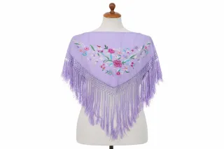 Mantoncillo Flamenco Bordado Mujer