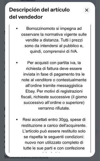 Faro LED Vespa PX/PK 50/125 Nuevo