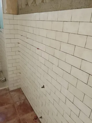 Herramientas para alicatar baños