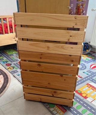 Cajas de madera Ikea (4 unidades)