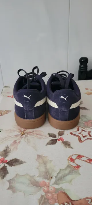 Zapatillas Puma Azul y Blanco