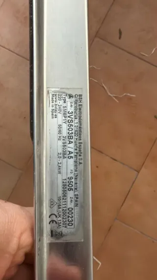 Interior lavavajillas Balay