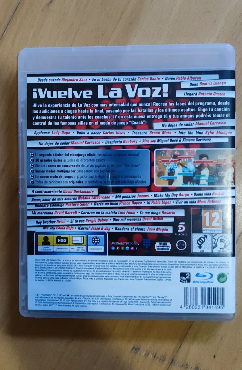La Voz Vol. 2 PS3 afbeelding 2