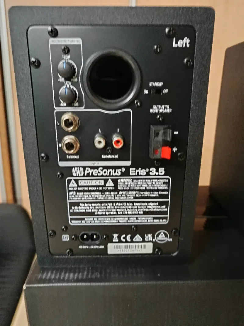 Altavoces PreSonus Eris 3.5 (Par) afbeelding 4