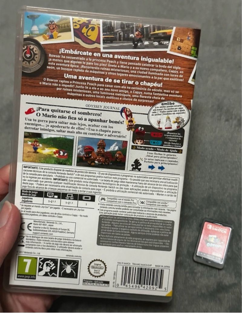Super Mario Odyssey Nintendo Switch afbeelding 2