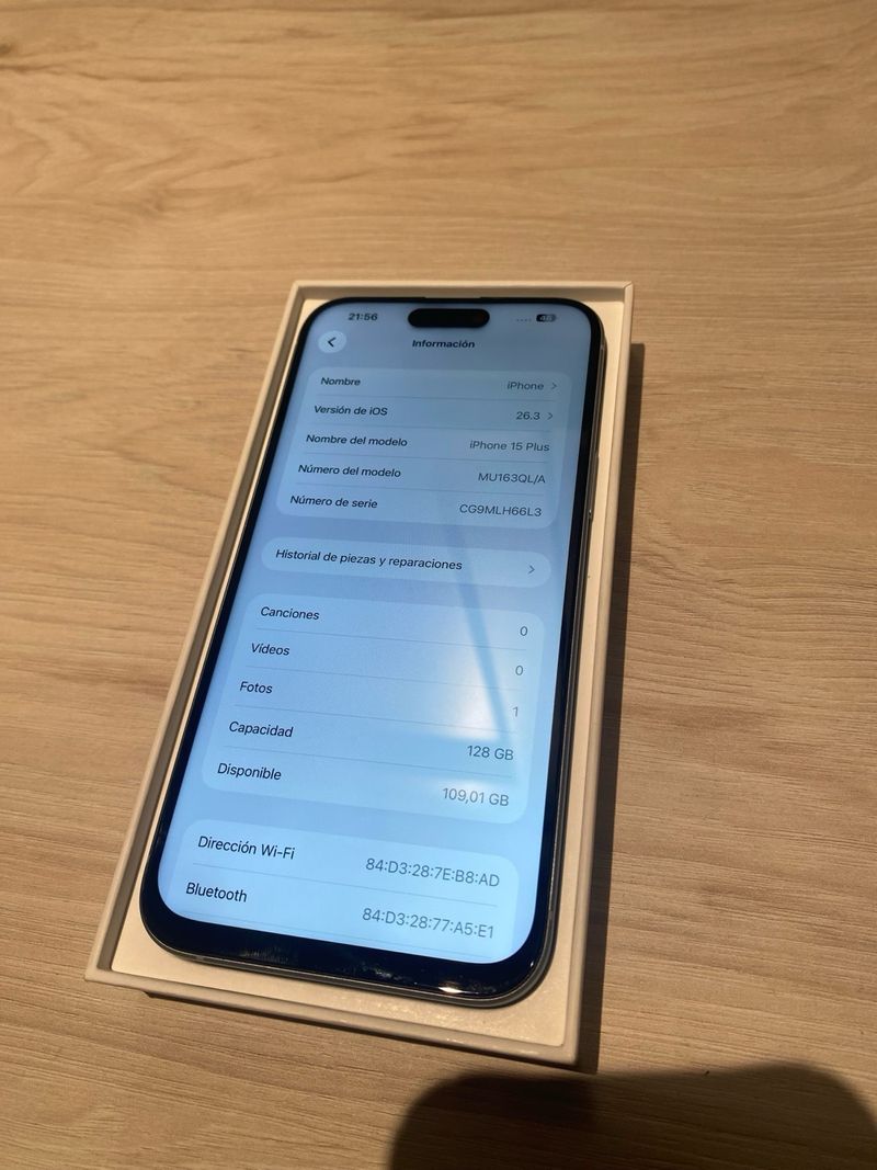 iPhone 15 Plus Plata afbeelding 3
