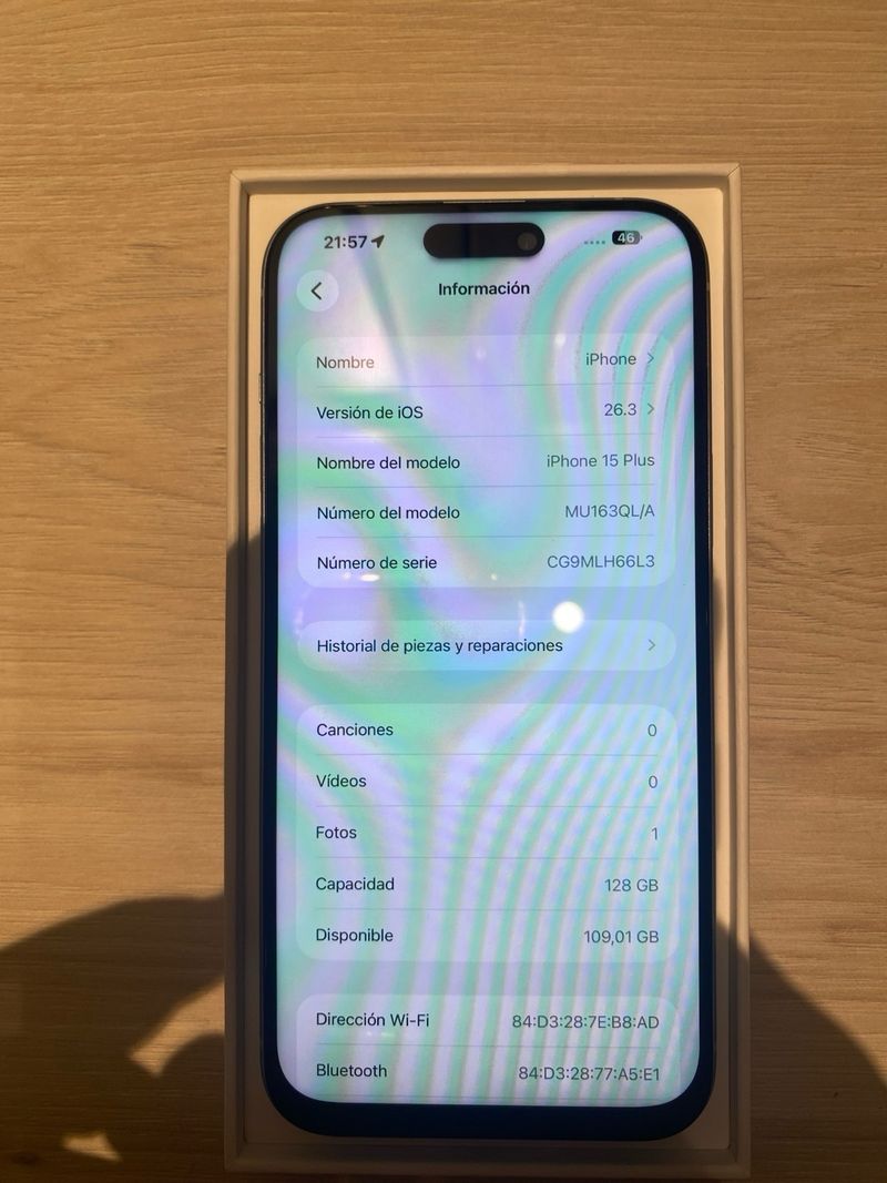 iPhone 15 Plus Plata afbeelding 4