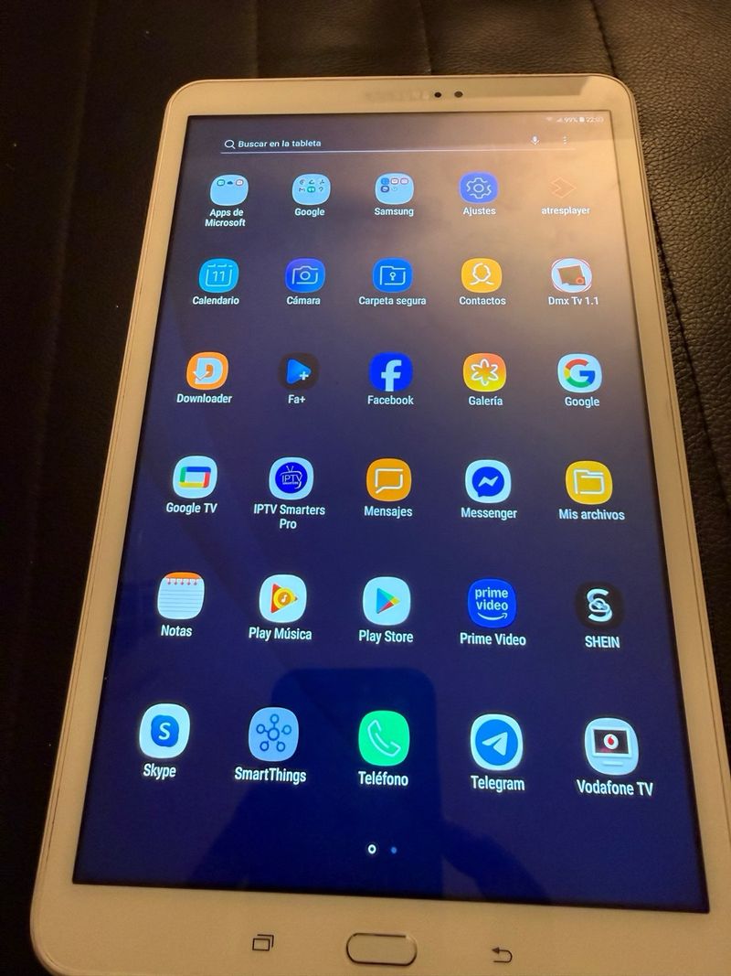 Samsung Galaxy Tab A6 16GB 4G Blanca afbeelding 3