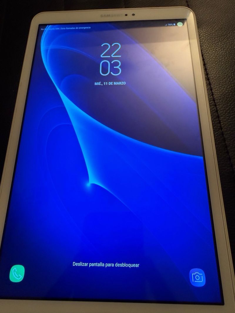 Samsung Galaxy Tab A6 16GB 4G Blanca afbeelding 2