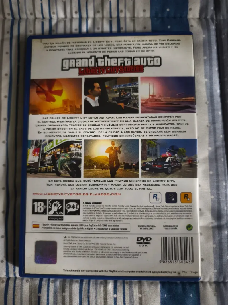 Grand Theft Auto: Liberty City Stories PS2 afbeelding 2