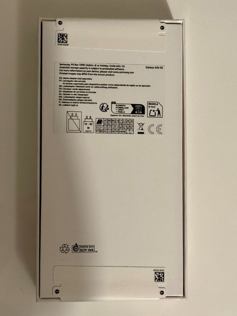 Samsung Galaxy A36 5G 128GB Negro Nuevo afbeelding 2